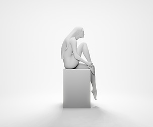 Woman sitting 8