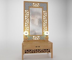 toilet table