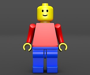 Lego Man - Standard Mini Figure