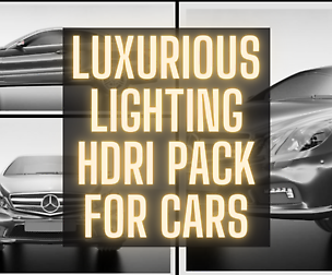Luxurious 3D Car HDRI Pack (Crazy promo -50%)