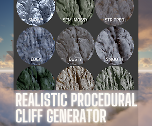 REALISTIC CLIFF GENERATOR FOR BLENDER (-50% PROMO)