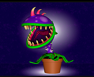 CHOMPER PLANT ( BASEMESH CUSTOMIZABLE )