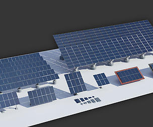 Solar Panels 3D Kit