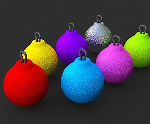 Decorative Glitter Balls