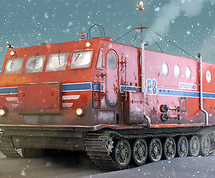 Kharkovchanka Arctic Off-Road Vehicle