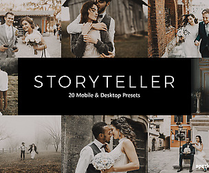20 Storyteller Lightroom Presets and LUTs