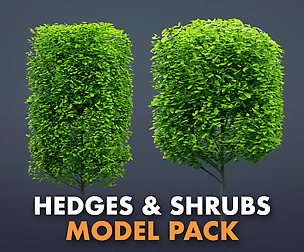Hedges & Shrubs Pack