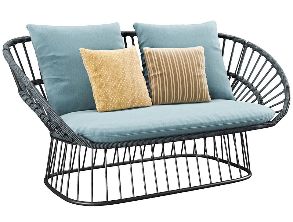 Cala 2 Seater Garden sofa by Kettal