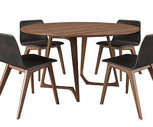 Morph Chair-Twist Table by ZEITRAUM