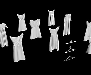 10 dress on hanger collection