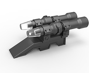 Scope for cosplay blaster 13