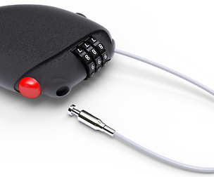 Retractable cable lock