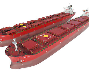 Bulk Carrier red
