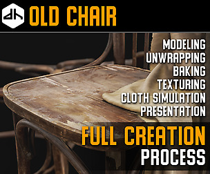 Old Chair Full Creation Process