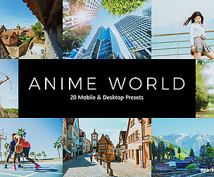 20 Anime World Lightroom Presets and LUTs