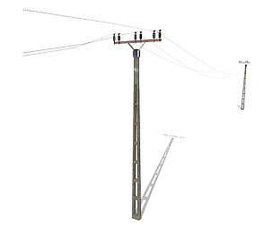 Electricity Pole 20