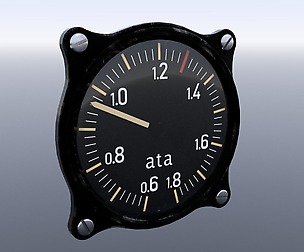 GERMAN BOOST GAUGE
