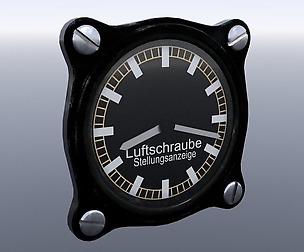 GERMAN PROPELLER PITCH INDICATOR