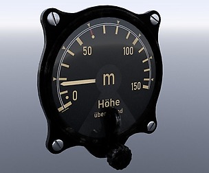 GERMAN RADIO ALTIMETER GAUGE