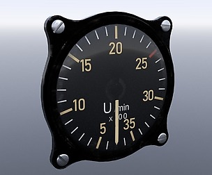 GERMAN TACHOMETER GAUGE