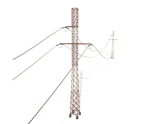 Electricity Pole 29 Weathered