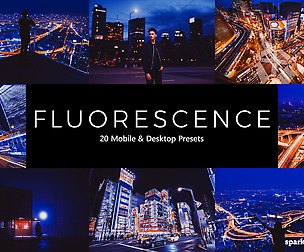 20 Fluorescence Lightroom Presets and LUTs