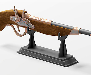 Decorative gun 6s
