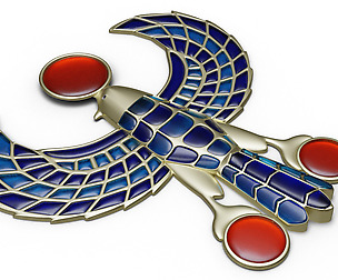 Egyptian Horus jewel