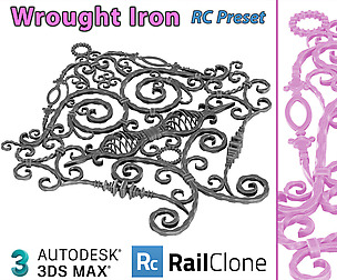 Wrought Iron Rail Clone Preset