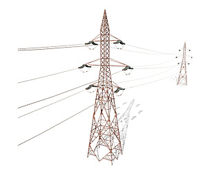 Electricity Pole 31 Weathered