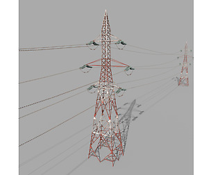Electricity Pole 32 Weathered
