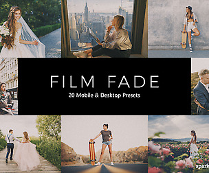 20 Film Fade Lightroom Presets and LUTs