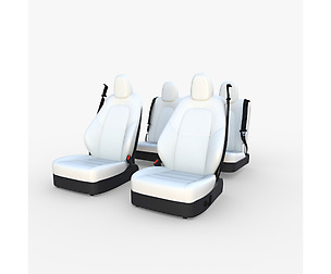 Tesla Model Y Seats White