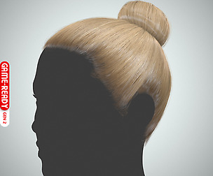Hair - Top Bun - Gen2