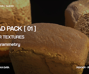 Bread assets  | Photogrammetry  | PBR