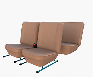 Generic Brown Leather Seats v2