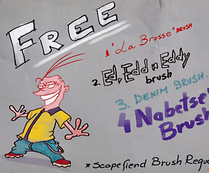 Scapefiend's Brush Request #1 FREE BRUSHES FOR CSP