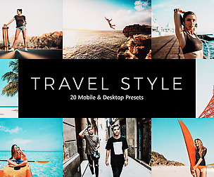 20 Travel Style Lightroom Presets and LUTs