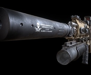 ACR Rifle 2x Color Versions. Black and Tan