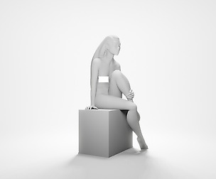Woman sitting 12