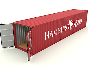 Shipping Container Hamburg Sud