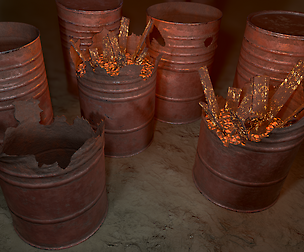 Free Rusted Barrels