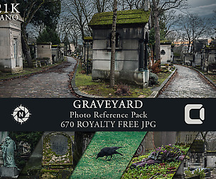 Graveyard - Photo Reference Pack