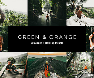 20 Green and Orange Lightroom Presets and LUTs