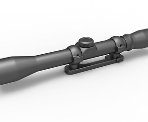 Scope for cosplay blaster 14