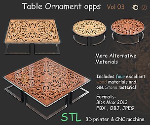 Table Ornament opps Vol 03