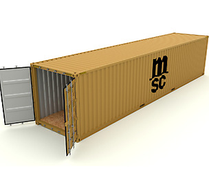 Shipping Container MSC