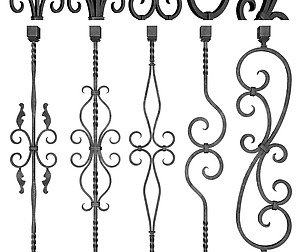 Wrought Iron Bundle No02 Railing