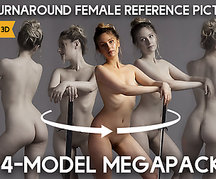 1500+ Turnaround Female Reference Pictures