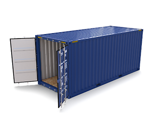 20ft Shipping Container Blue